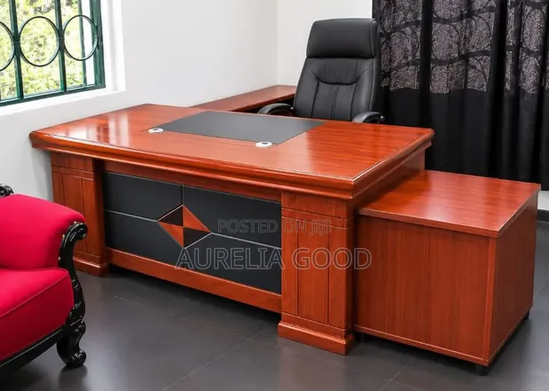 Boss Office Products Executive Office Desk - 1