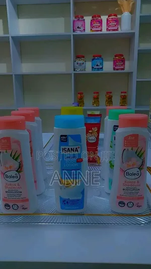 Authentic Balea & Isana Lotions from Germany