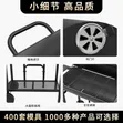 Double-Sided Charcoal Barrel BBQ Grill - 2