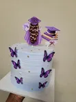 Graduation Cake by Nashluxesbakes - 2