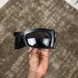 Matte Black Sports Sunglasses - Midnight - 4