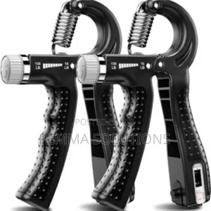 Hand Grip Strength Trainer with Adjustable Resistance & Counter