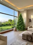 Mti wa Krismasi wa Kipekee wa Evergreen (6ft, 7ft, 8ft) - 2
