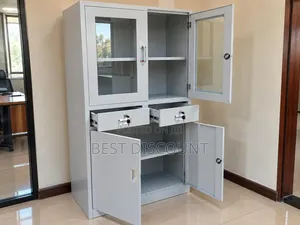 Best Steel Filing Cabinets with Half Glass Doors
