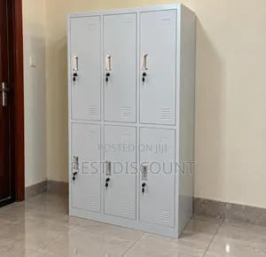 6-Door Metal File Cabinets / Gym Lockers