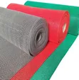 1.2m Upana Perforated PVC Anti-Slip Mats (Nyekundu, Kijani, Kijivu) - 1