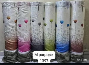 Flowered Curtains Available Per Metre