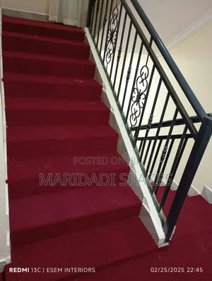 USA Carpet for Staircase - Maroon