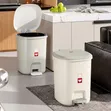 Nordic Style Pedal Trash Bin yenye Lid - 1