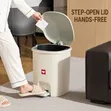 Nordic Style Pedal Trash Bin yenye Lid - 2