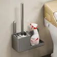 3-in-1 Wall-Mounted Toilet Cleaning Set - 2
