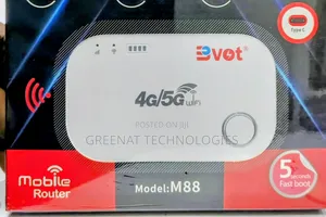 Bvot M88 4G/5G Wireless Mobile WiFi Router (Open to All Lines)