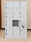 12-Door Metallic Locker Cabinet - Brand New - 3