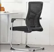 Boss Office Products Black Mesh Waiting Chair - 2