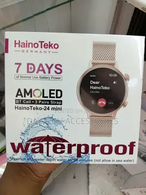Haino Teko 24Mini Waterproof Smart Watch for Ladies AMOLED