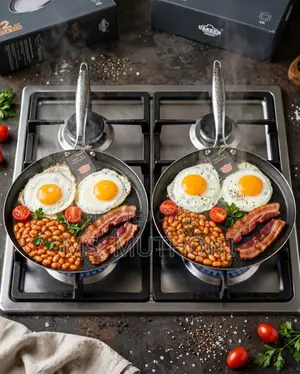 28cm 304 Stainless Steel Non-Stick Frying Pan