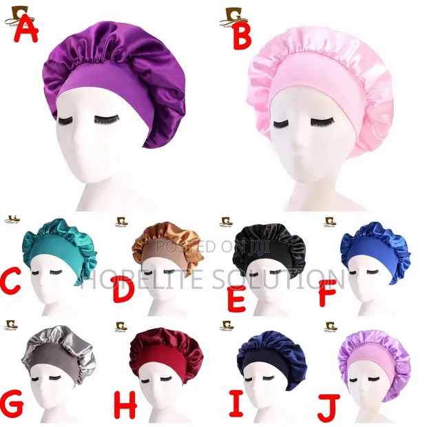 Silk Sleeping Bonnet - 1