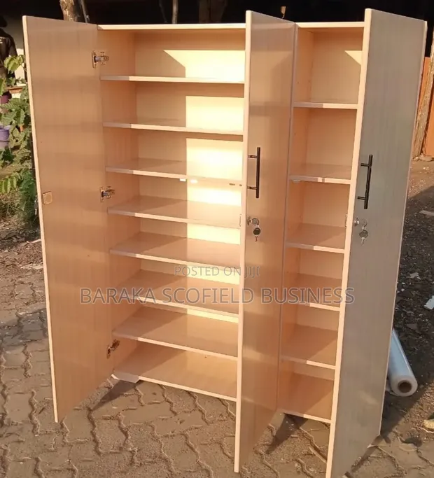 Kabati Mpya ya Kuhifadhia Viatu ya Mbao - 1