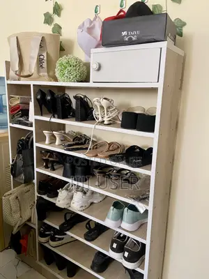 Used Ideal Shoe Rack - White