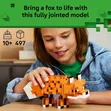 LEGO Minecraft The Fox Building Set (21588) - 5