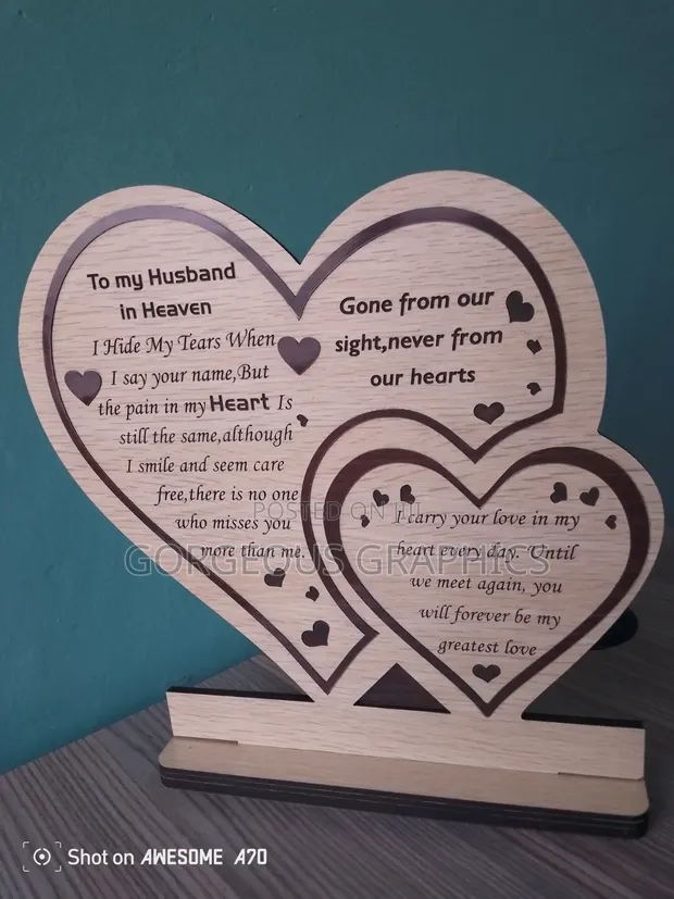 Custom Made MDF Wood & Formica Gifts - 1