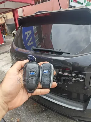Subaru Forester Chrome Key Cover