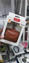 Kifaa cha Ngozi Bandia Rangi ya Kahawia cha M10 kwa Earbuds Zisizo na Waya - 2