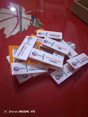 Domin Badges - Full Colour Domed Printing