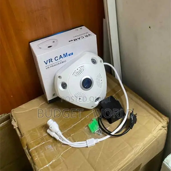 VR Cam 360-Degree Fisheye WiFi Security Camera - 1
