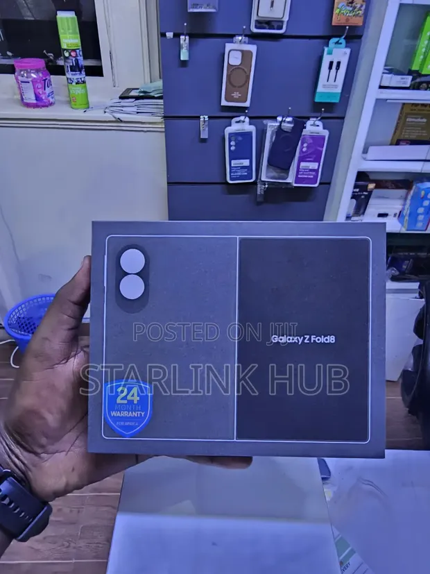 Samsung Galaxy Z Fold8 512GB Nyeusi Mpya - 1