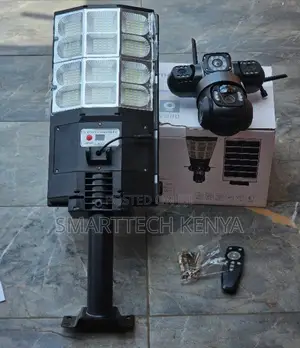 Mwanga wa Barabara wa Solar 4G na Kamera ya CCTV (180W)