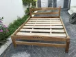 5x6 Hardwood New Bed Frame - 1