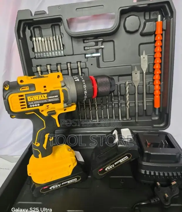 Dewalt 88V Cordless Heavy Duty Drill - 1