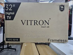 Vitron Frameless 32" HD LED TV with Inbuilt Decoder