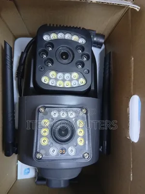 V380 Pro 4G Dual Lens CCTV Camera - Flexible Mounting