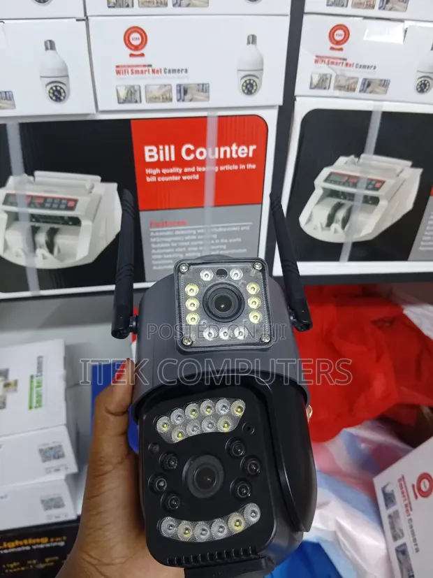V380 Pro 4G Dual Lens CCTV Camera - 1