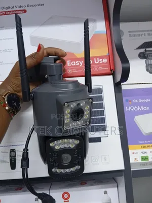 Kamera ya CCTV ya V380 Pro 4G Dual Lens kwa Maeneo ya Biashara