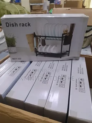 Dish Rack ya Jikoni ya Tier 2