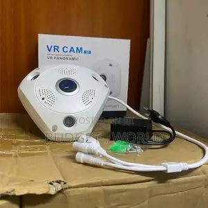 360° Fisheye WiFi Security Camera - HD, Night Vision, 2-Way Audio