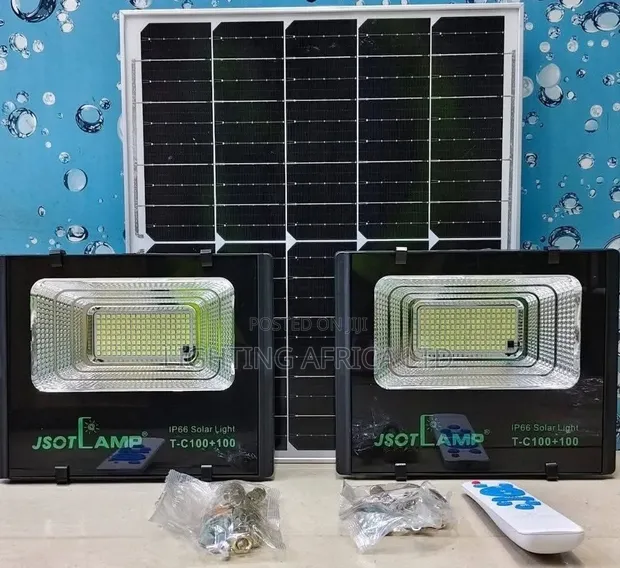 Jsot 100W 2-in-1 Solar Floodlight - 1