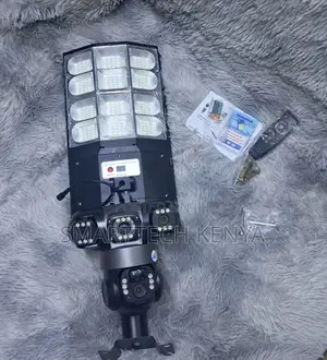 Solar 4G PIR Camera Street Light with Triple Lens