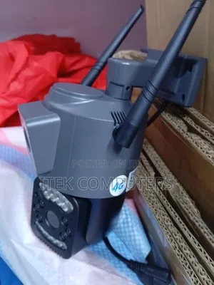 V380 Pro 4G Dual Lens CCTV Camera Pole Installation