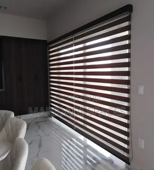 Modern Zebra Blinds for Office & Kitchen