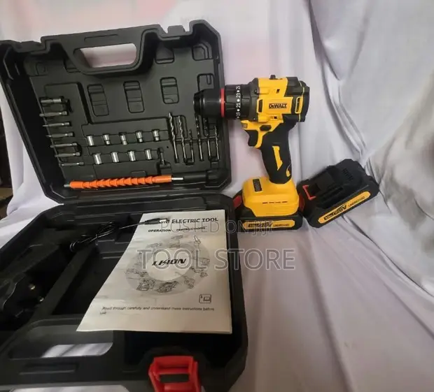 DeWalt 26V Brushless Drill Set with Dual Batteries - 1