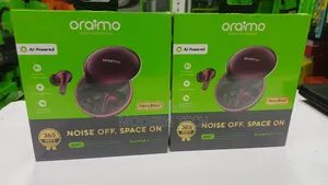 Oraimo SpaceBuds 2 AI Smart Earbuds - 45 Hours Playtime (Magenta)