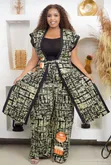 African Kimono na Palazzo Set - 5