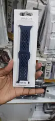 Kamba ya Kioo ya Michezo ya Silicone ya Bluu Nyeusi kwa Watch 7 Ultra - 1