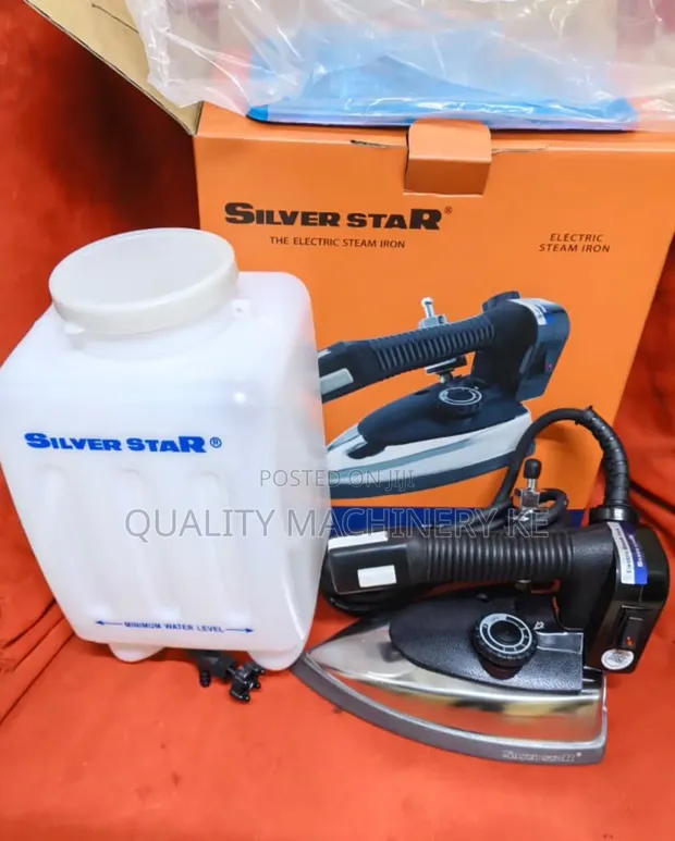 Silver Star Industrial Steam Iron - 1