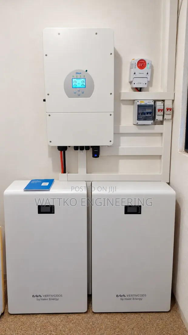 Wattko Home Solar Power System with Hybrid Inverter & Lithium Battery - 1