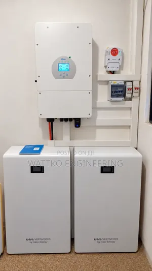 Wattko Home Solar Power System with Hybrid Inverter & Lithium Battery